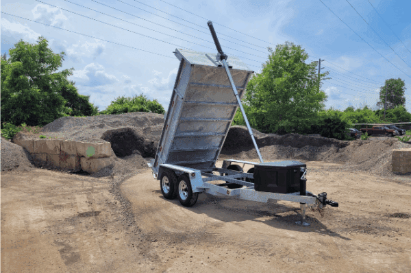 DUMP TRAILER - 6' x 10′ - 3.5 Ton - Image 6