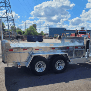 DUMP TRAILER - 76″ x 12′ - 7 Ton - Image 3