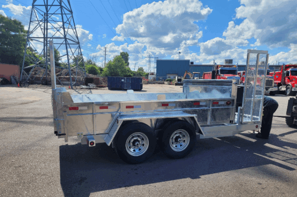DUMP TRAILER - 76″ x 12′ - 7 Ton - Image 3