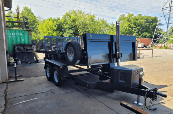 DUMP TRAILER - 76″ x 12′ - 7 Ton