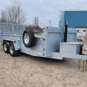DUMP TRAILER - 76″ x 16′ - 5 Ton - Image 3