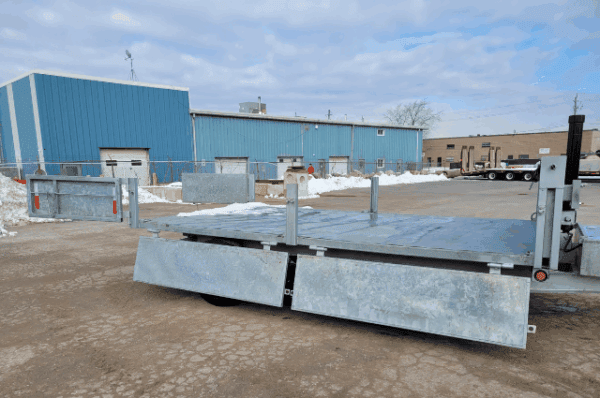 HEAVY DUTY DUMP TRAILER - 96″ x 14′ - 10 Ton - Tri Axel - Deckover - Image 2