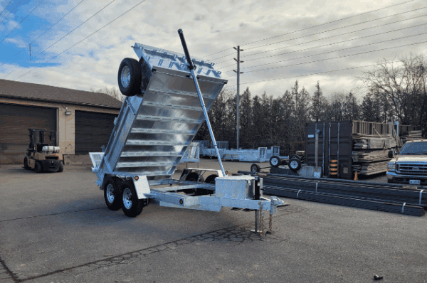 DUMP TRAILER - 6' x 12′ - 3.5 Ton - Image 3