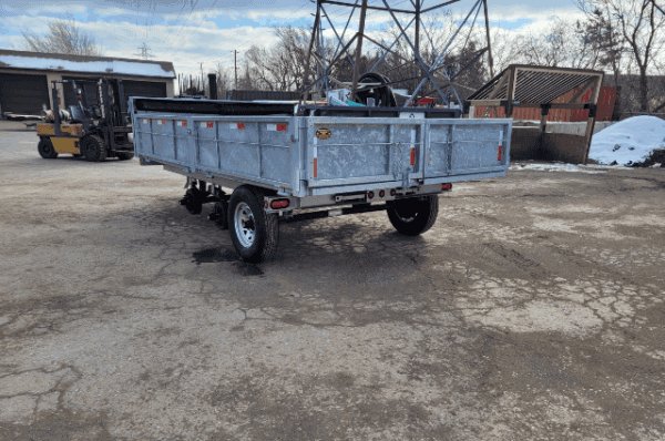 HEAVY DUTY DUMP TRAILER - 96″ x 14′ - 10 Ton - Tri Axel - Deckover